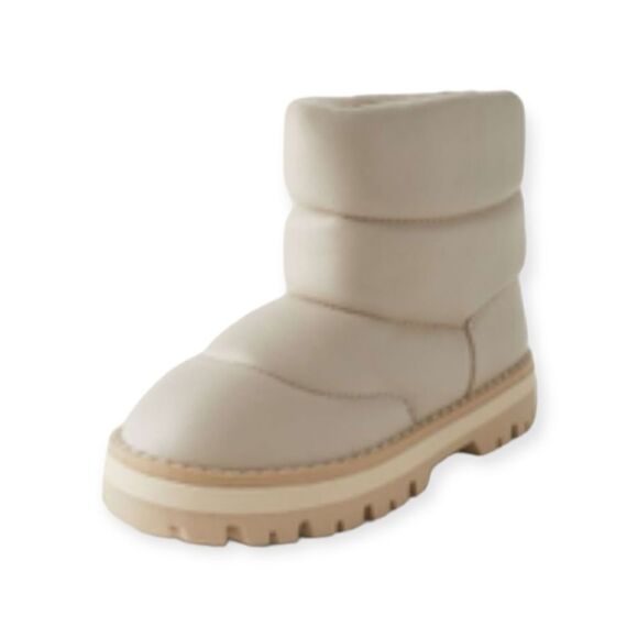 ZARA Kids | Off White | QUILTED BOOTS - Picture 6 of 9